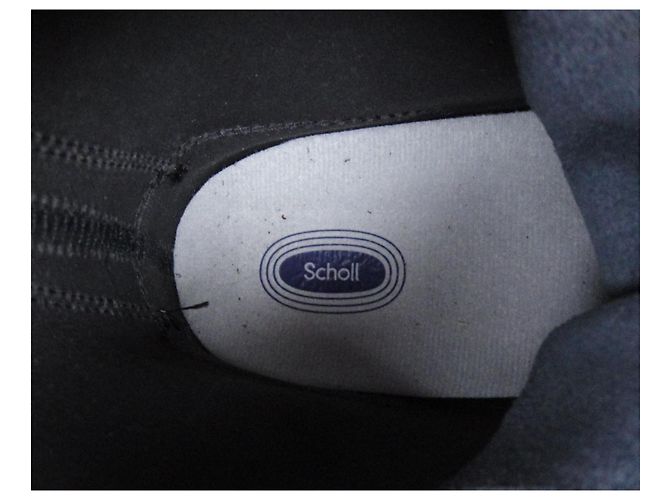 Autre Marque Botines Scholl de cuero negro - vista 6