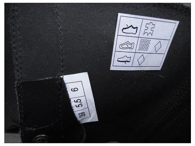Autre Marque Botines Scholl de cuero negro - vista 7