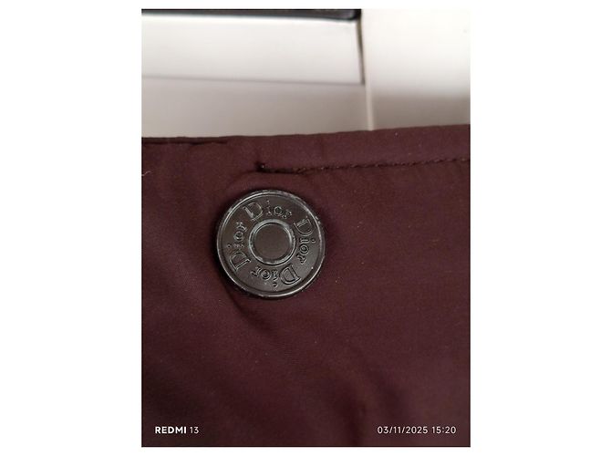 Giacca Dior in cotone marrone - vista 12