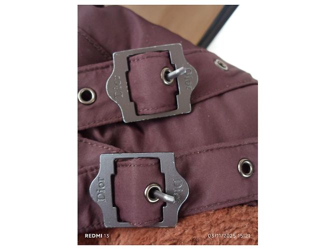 Giacca Dior in cotone marrone - vista 16