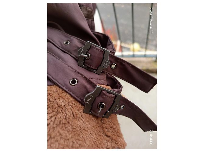 Giacca Dior in cotone marrone - vista 8