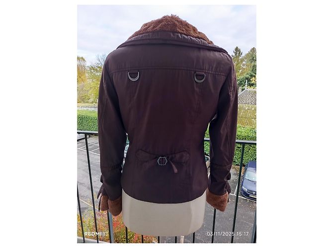 Giacca Dior in cotone marrone - vista 9