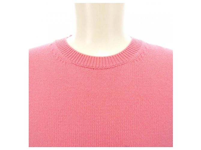 Jersey de cachemira Hermès L Rosa - vista 5