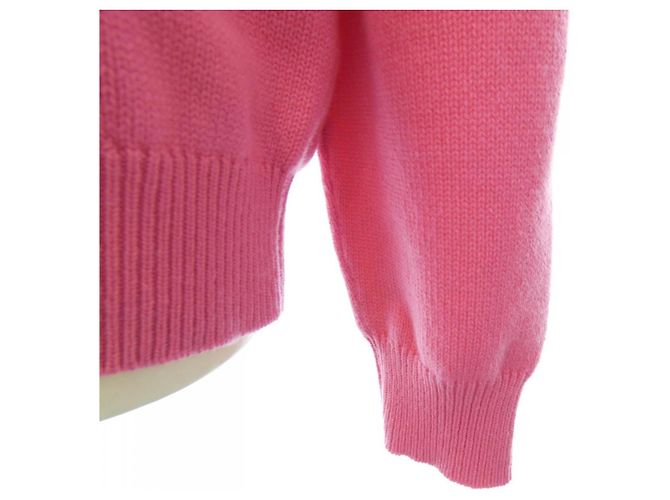 Jersey de cachemira Hermès L Rosa - vista 6