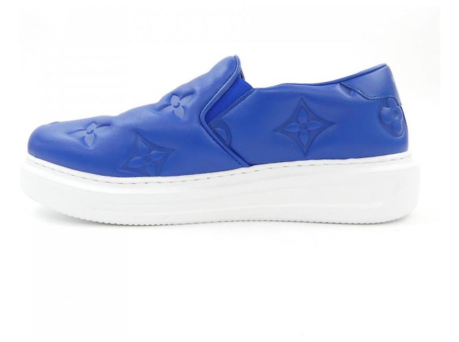 Sneakers Louis Vuitton Beverly Hills Blu - vista 2