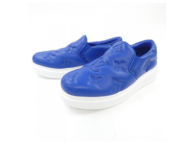 Sneakers Louis Vuitton Beverly Hills Blu - vista 3