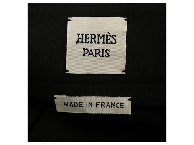 Hermès Hermes Seidenrock Schwarz - Ansicht 4