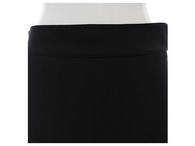 Hermès Hermes Seidenrock Schwarz - Ansicht 5