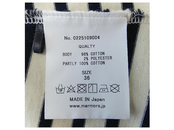 Autre Marque Camiseta MARMORS Blanco - vista 3