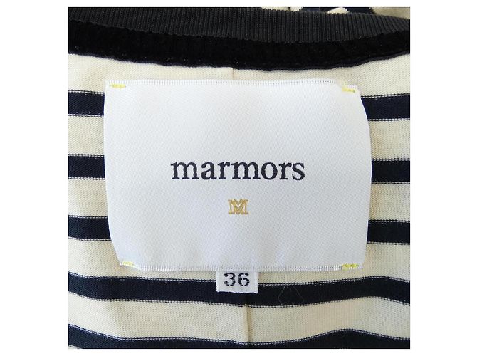 Autre Marque Camiseta MARMORS Blanco - vista 4