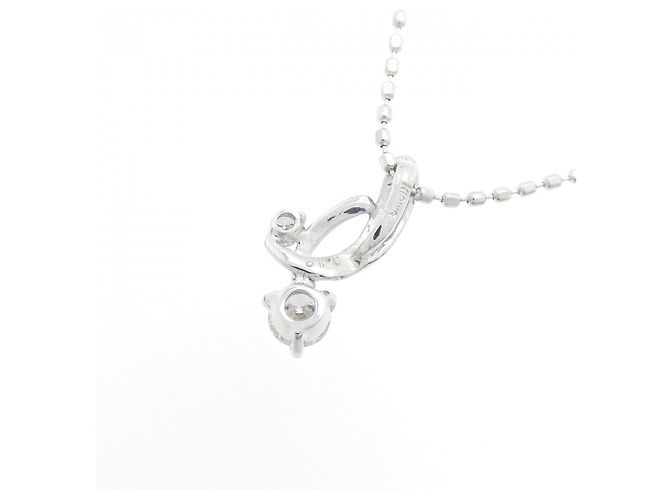Autre Marque Collana con diamanti Au750 Argento - vista 4