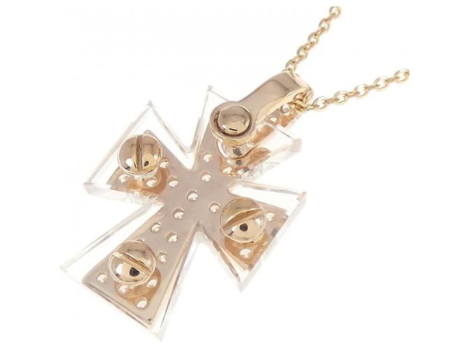 Autre Marque Collana in diamante di quarzo Au750 Rosa - vista 4