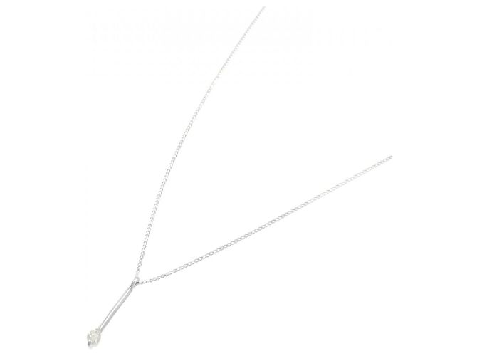 Autre Marque Collana in diamante PT900 PT850 Argento - vista 2