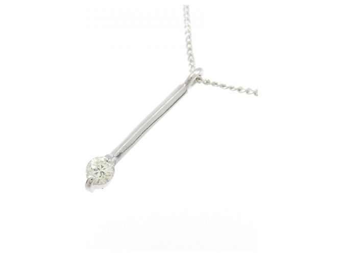 Autre Marque Collana in diamante PT900 PT850 Argento - vista 3