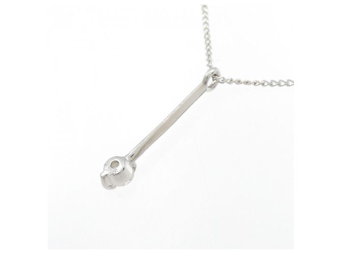 Autre Marque Collana in diamante PT900 PT850 Argento - vista 4