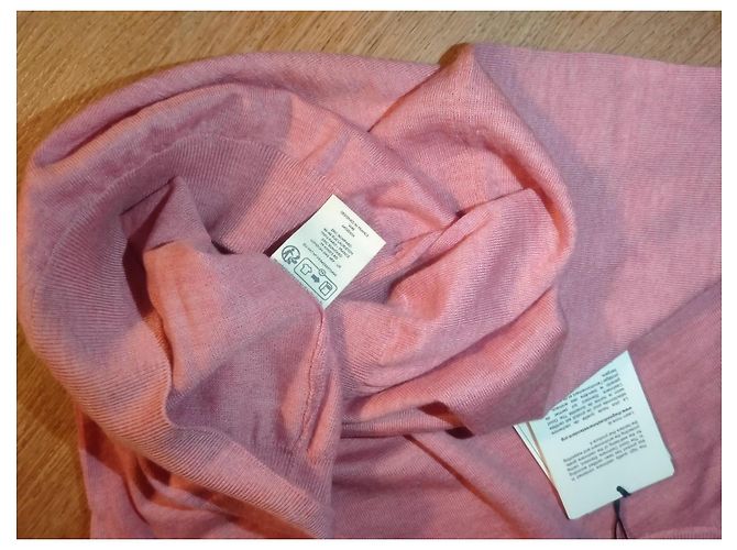 Suéter Eric Bompard de cashmere rosa - vista 5