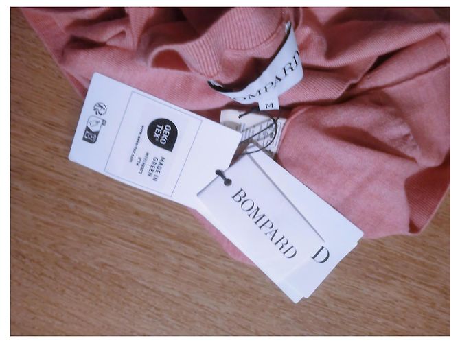 Suéter Eric Bompard de cashmere rosa - vista 6