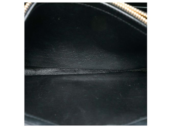 Crossbody Vicky medio in vernice nera di Saint Laurent Nero - vista 4