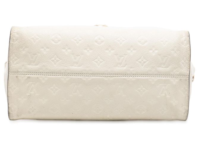 Louis Vuitton Borsa Lumineuse PM in Monogram Empreinte Marrone Beige - vista 3