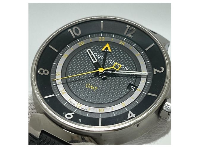 Orologio automatico Louis Vuitton Q8D30 Tambour Moon GMT - vista 16