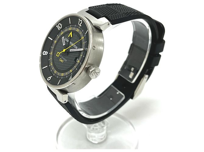 Orologio automatico Louis Vuitton Q8D30 Tambour Moon GMT - vista 2