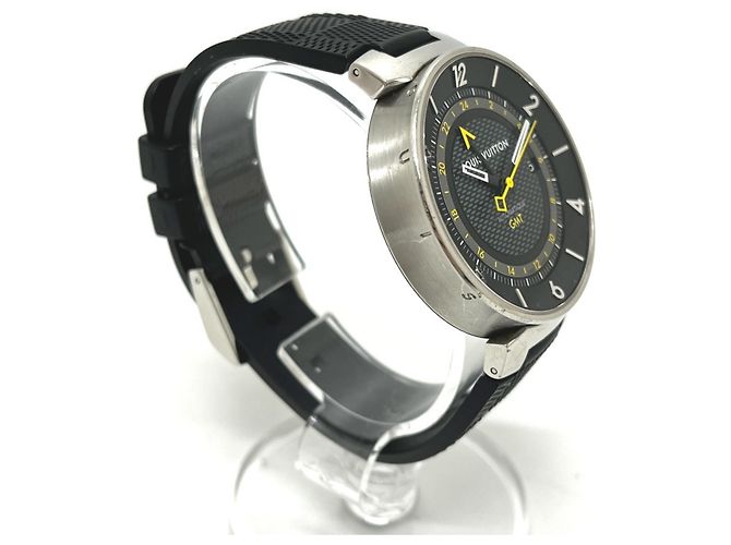 Orologio automatico Louis Vuitton Q8D30 Tambour Moon GMT - vista 3
