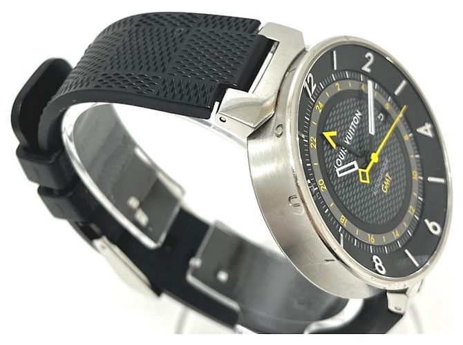 Orologio automatico Louis Vuitton Q8D30 Tambour Moon GMT - vista 4