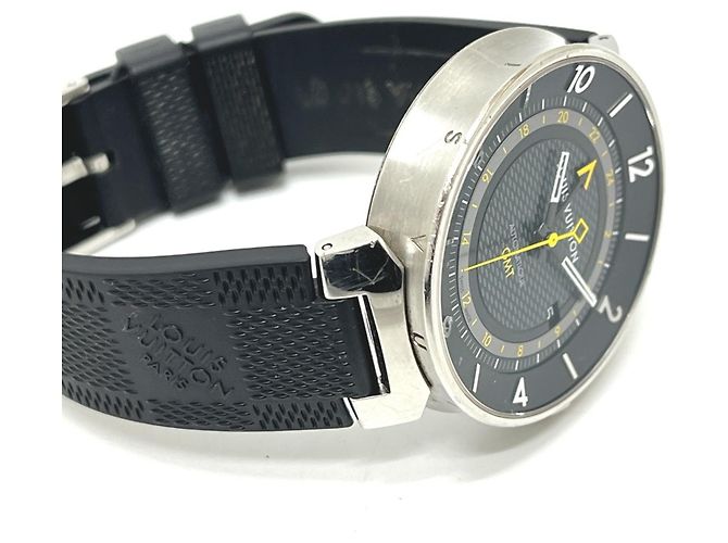Orologio automatico Louis Vuitton Q8D30 Tambour Moon GMT - vista 5