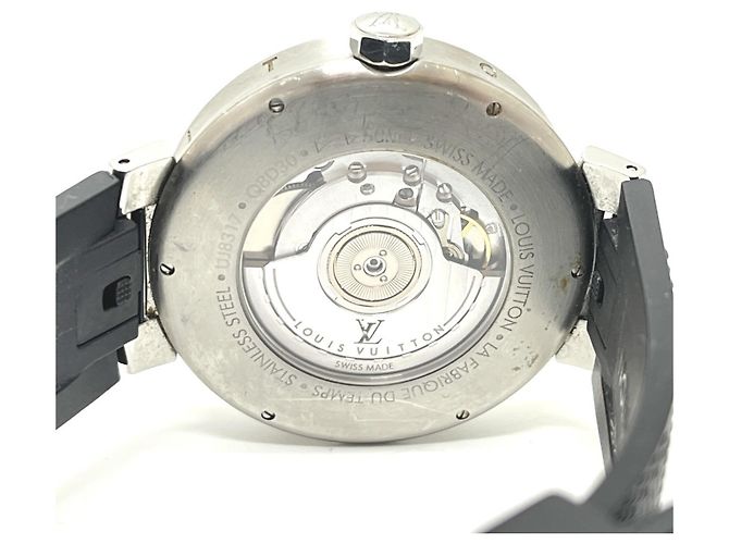 Orologio automatico Louis Vuitton Q8D30 Tambour Moon GMT - vista 8