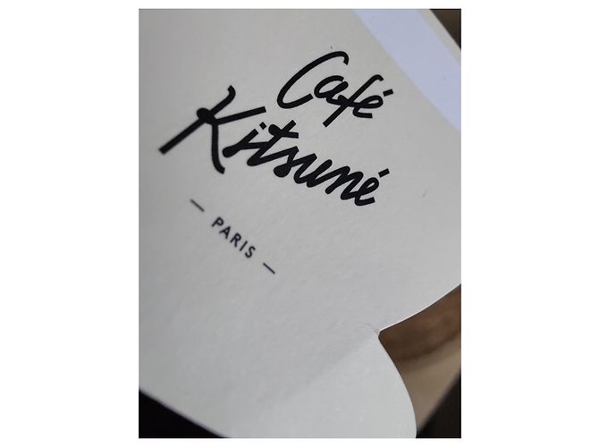 Autre Marque Neue Maison Kitsuné Mütze Ecru – 5 Panels Beige - Ansicht 3