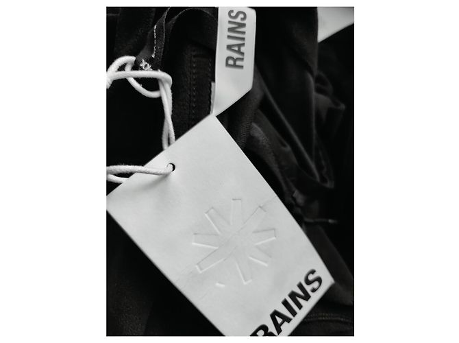 Neu Black polar XXL Rains mit langen Ärmeln Black Schwarz - Ansicht 4