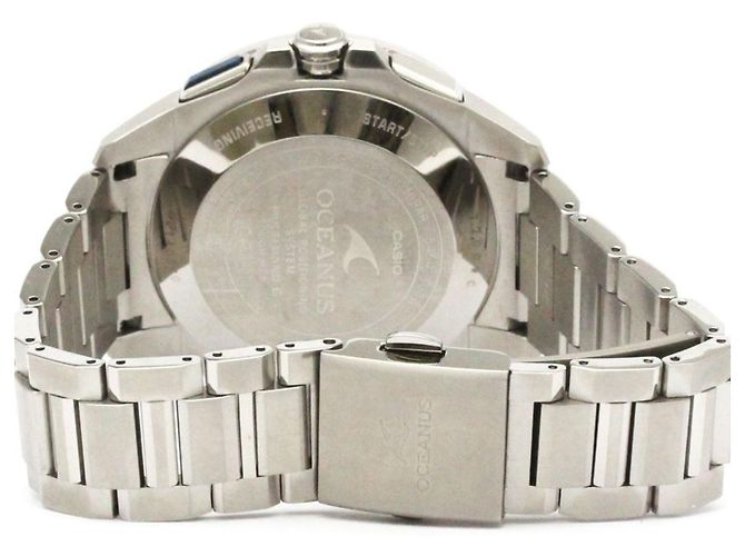 Casio Oceanus GPS Radio Wave Control Solar Titanium Watch - view 5