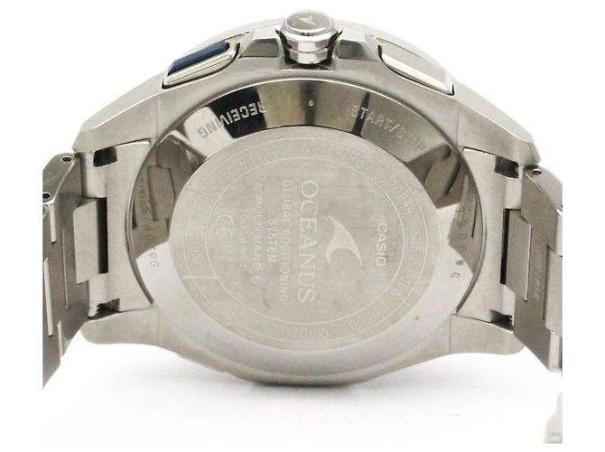 Casio Oceanus GPS Radio Wave Control Solar Titanium Watch - view 6