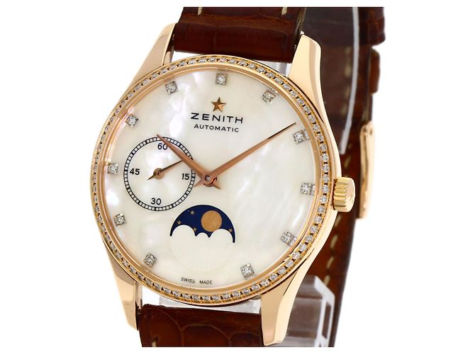 Zénith Zenith Elite Ultra-Thin Moon Phase Diamond Watch - view 3