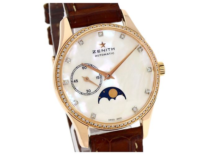 Zénith Zenith Elite Ultra-Thin Moon Phase Diamond Watch - view 4
