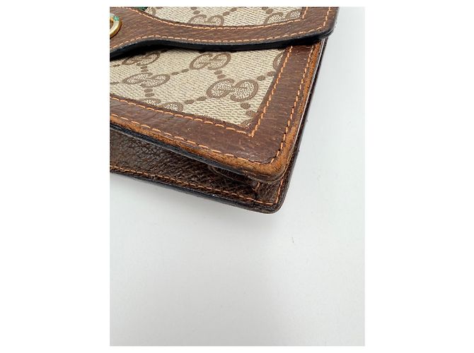 Pochette Gucci Ophidia GG Marrone - vista 10