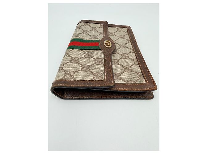 Pochette Gucci Ophidia GG Marrone - vista 5