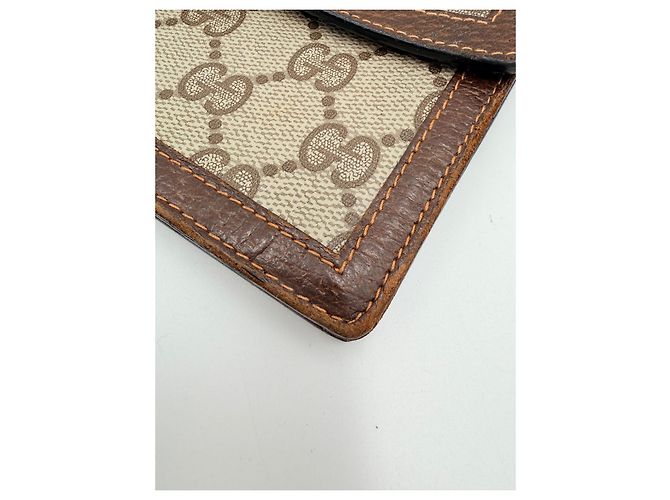 Pochette Gucci Ophidia GG Marrone - vista 9