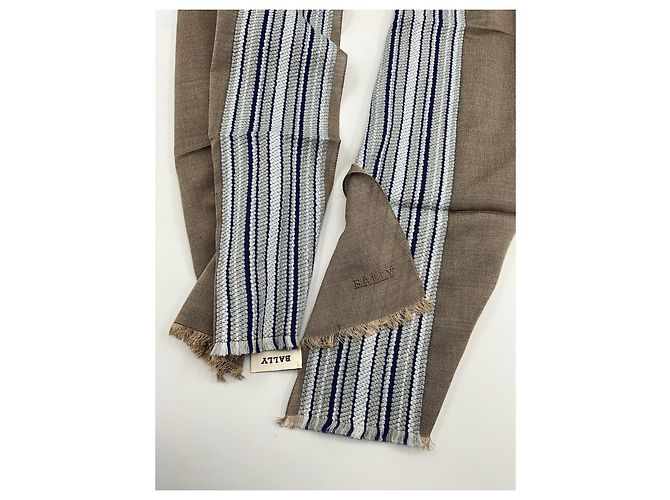 Bally Svizzera – Sciarpa in Lana e Seta di Lusso (Collezione Premium) Multicolore - vista 6