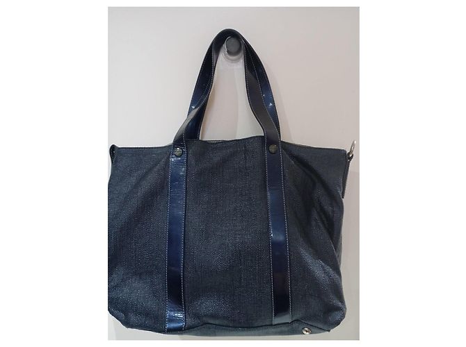 Hogan blaue Canvas-Tasche - Ansicht 3