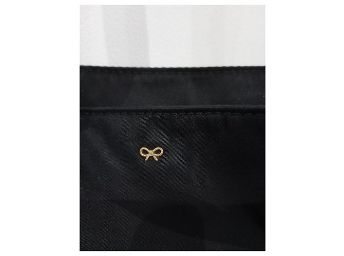 Borsa tote Anya Hindmarch nera in nylon Nero - vista 12