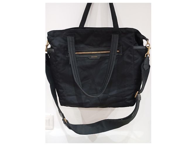 Borsa tote Anya Hindmarch nera in nylon Nero - vista 13