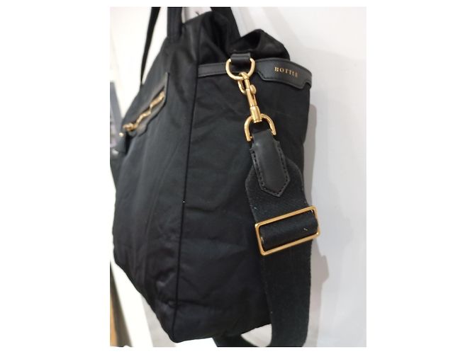 Borsa tote Anya Hindmarch nera in nylon Nero - vista 7
