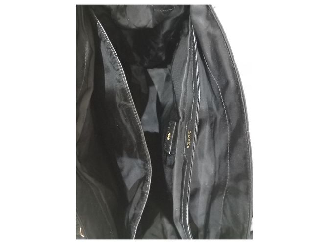 Borsa tote Anya Hindmarch nera in nylon Nero - vista 9