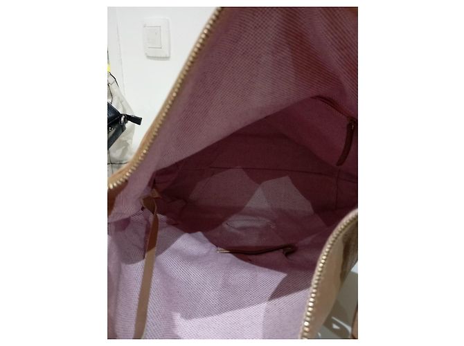 Dooney & Bourke Braune Lederhandtasche - Ansicht 2