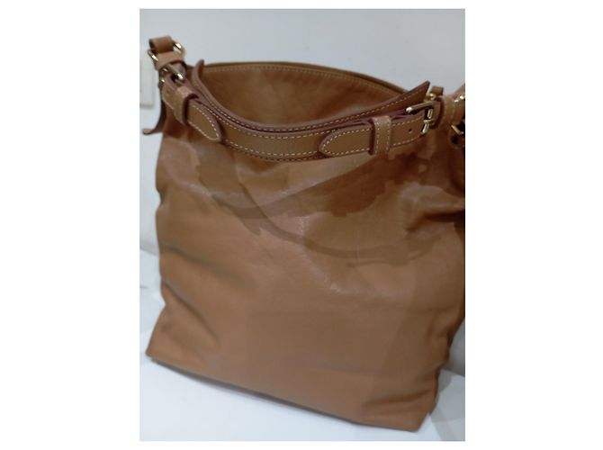 Dooney & Bourke Braune Lederhandtasche - Ansicht 7
