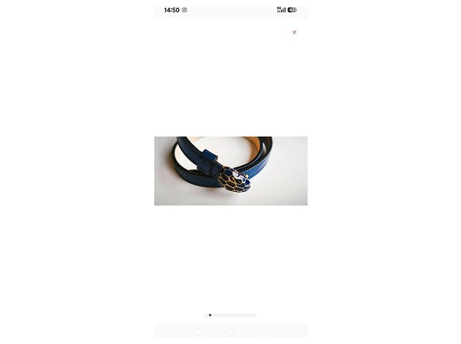 Bracciale Bulgari Serpenti Forecer in blu zaffiro - vista 3