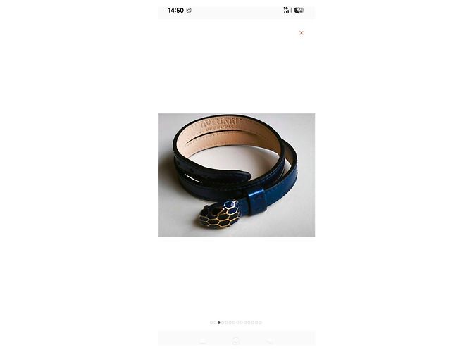 Bracciale Bulgari Serpenti Forecer in blu zaffiro - vista 4