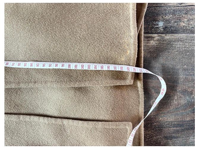 Capa Burberry em cashmere cor camelo Bege - vista 10