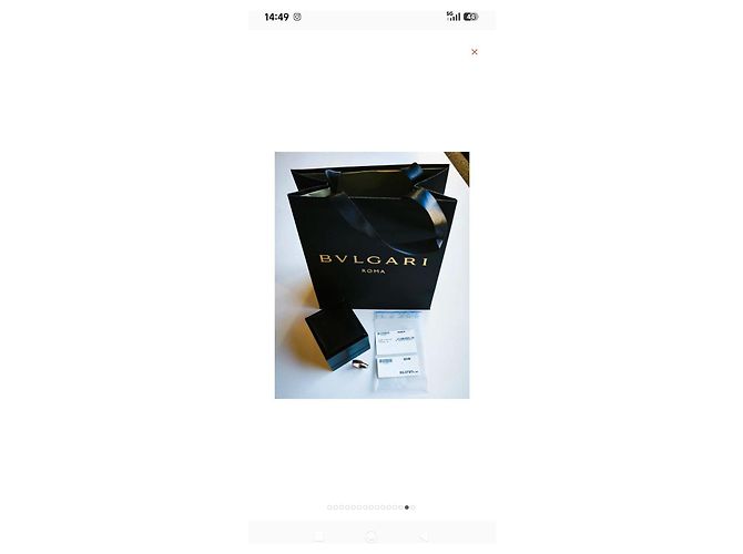 Bulgari B.zero1 Ring aus 18 kt Weißgold mit Citrinen · Größe 53 · Neu - Ansicht 14